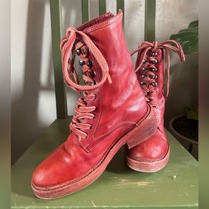 Free People Santa Fe Lace Up boots